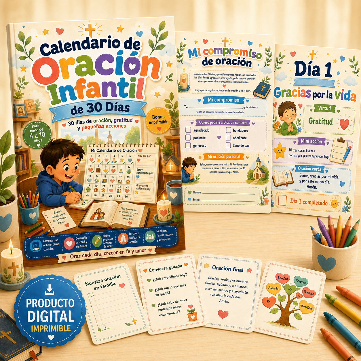 Bono: Calendario de Oración Infantil